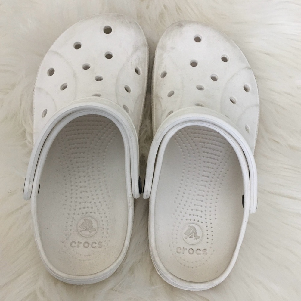 White Crocs